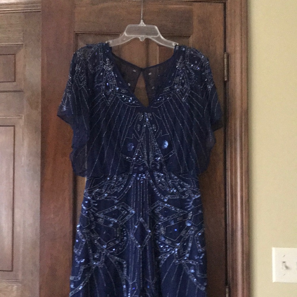 Gorgeous beaded mini dress